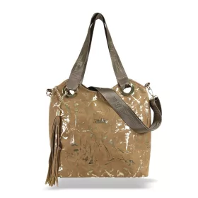  Dámska taška cez rameno Zellia Zlb185 ťavia - listová -