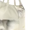  Dámska kabelka cez rameno Zellia Zlb449 béžovo-zlatá s bočným popruhom 32 x 29 x 12 cm