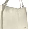 Zellia Zlb318 női bézs kézitáska, oldaltáska 34 x 32 x 11 cm