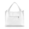 Zellia Zlb318 női fehér kézitáska, oldaltáska 34 x 32 x 11 cm