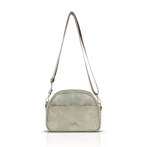 Dámska crossbody kabelka Zellia Zlb444 zlatej farby 24 x 16 x 8,5 cm