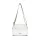  Dámska crossbody kabelka Zellia Zlb444 v bielo-zlatej farbe 24 x 16 x 8,5 cm