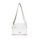  Dámska crossbody kabelka Zellia Zlb444 v bielo-zlatej farbe 24 x 16 x 8,5 cm