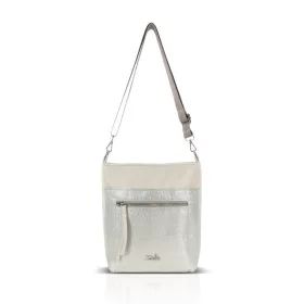   Dámska crossbody kabelka Zellia Zlb429 béžovo-šampanská - Ch -