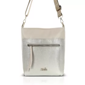    Dámska crossbody kabelka Zellia Zlb429 béžovo-šampanská - Ch -