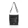  Dámska kabelka Zellia Zlb429 čierna, lakovaná koža, crossbody 28 x 25 x 8,5 cm