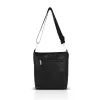  Dámska kabelka Zellia Zlb429 čierna, lakovaná koža, crossbody 28 x 25 x 8,5 cm
