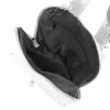  Dámsky prešívaný batoh Zellia 22088 biely matný 25 x 21 x 8 cm