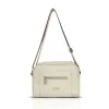  Dámska crossbody kabelka Zellia Zlb303 béžovej farby 25 x 18 x 5 cm