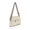  Dámska crossbody kabelka Zellia Zlb303 béžovej farby 25 x 18 x 5 cm