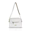  Dámska crossbody kabelka Zellia Zlb303 biela 25 x 18 x 5 cm