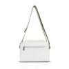  Dámska crossbody kabelka Zellia Zlb303 biela 25 x 18 x 5 cm