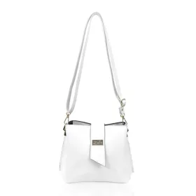    Dámska ležérna crossbody kabelka Zellia Zvn2105 biela 24 × 17 × 12 cm