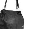 Zellia Zlb393 Fekete - Crystal fekete női válltáska 30 x 29 x 12 cm