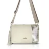  Dámska crossbody kabelka Zellia Zlb210 zlato-béžovej farby 25 x 17 x 9 cm