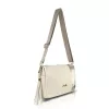  Dámska crossbody kabelka Zellia Zlb210 zlato-béžovej farby 25 x 17 x 9 cm