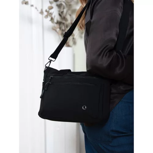 Dámska kabelka Peterson Ptn Csm-07-7673 čierna, crossbody 30 x 23 x 10 cm