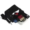  Dámska kabelka Peterson Ptn Csm-07-7673 čierna, crossbody 30 x 23 x 10 cm