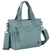  Dámska kabelka Peterson Ptn Csm-07-7703, petrolejovo modrá, crossbody 30 x 23 x 10 cm