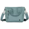  Dámska kabelka Peterson Ptn Csm-07-7703, petrolejovo modrá, crossbody 30 x 23 x 10 cm