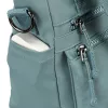  Dámska kabelka Peterson Ptn Csm-07-7703, petrolejovo modrá, crossbody 30 x 23 x 10 cm