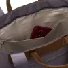 Dámska nákupná taška Peterson Ptn Cty-16-2249 tmavo fialovo-hnedá s ramenným popruhom 40 x 32 x 14 cm