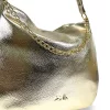  Dámska zlatá kabelka cez rameno Zellia Zlb337 34 x 28 x 12,5 cm