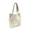 Zellia ZLB377 Leaf - bézs-arany válltáska, női oldalpántal 32 x 28 x 13 cm