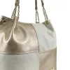 Zellia ZLB377 arany válltáska, női oldalpántal 32 x 28 x 13 cm