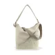 Zellia ZLB332 női bézs válltáska, oldalpántal 30 x 25 x 12,5 cm