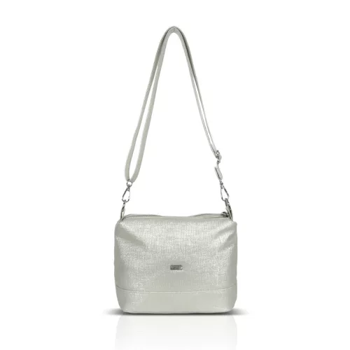  Dámska crossbody kabelka Zellia Zvn24011 svetlo zlatá - Ch -