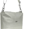  Dámska crossbody kabelka Zellia Zvn24011 svetlo zlatá - Ch -