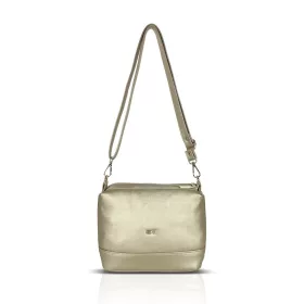    Malá zlatá dámska kabelka Zellia Zvn24011, crossbody, 22 x 18 x 9 cm