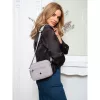  Dámska kabelka Peterson Ptn Csm-03-7536 fialovej farby 20 x 16 x 8 cm
