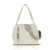 Zellia Zlb424 bézs, női válltáska oldalpánttal 28 x 28 x 8 cm