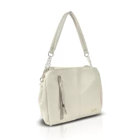   Zellia Zlb424 bézs, női válltáska oldalpánttal 28 x 28 x 8 cm