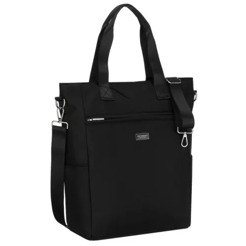  Dámska kabelka cez rameno Peterson Ptn Cty-17-2263 čierna, 40 x 39 x 14 cm