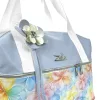 Zellia 24196 baba kék virág mintás sporttáska 40 x 30 x 19 cm