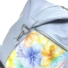 Zellia 24196 baba kék virág mintás sporttáska 40 x 30 x 19 cm