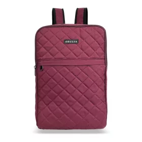    Batoh na príručnú batožinu Zellia Hz-104 bordový Vizz Air Ryanair - prešívaný - vodoodpudivý 40 X 25 X 20 Cm
