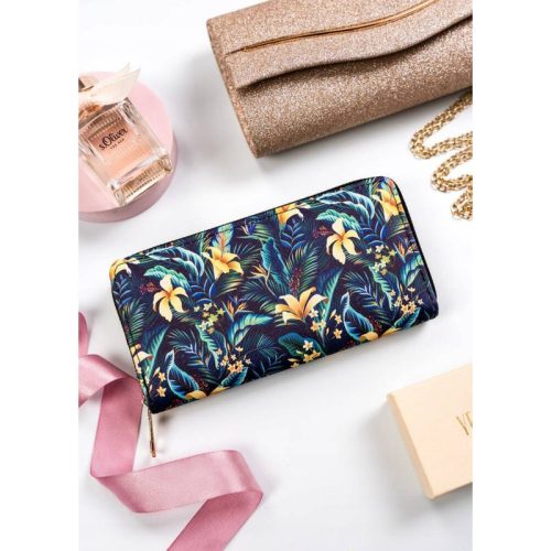  Dámska peňaženka Echo tmavo modrá 19 x 10 x 2,5 cm