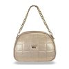  Dámska crossbody kabelka Zellia Zvn22025 ružovo-zlatá - trblietavá -