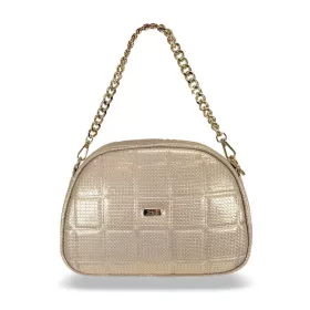    Dámska crossbody kabelka Zellia Zvn22025 ružovo-zlatá - trblietavá -