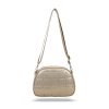  Dámska crossbody kabelka Zellia Zvn22025 ružovo-zlatá - trblietavá -