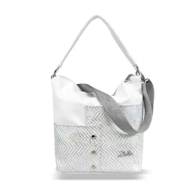    Dámska kabelka cez rameno Zellia Zlb232 biela 33 x 27 x 12 cm