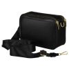 Rovicky R-Kp-19-A19-0262 női fekete oldaltáska, crossbody 23 x 15 x 8 cm