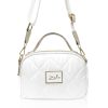  Zellia dámska zlato-biela kabelka, taška cez rameno