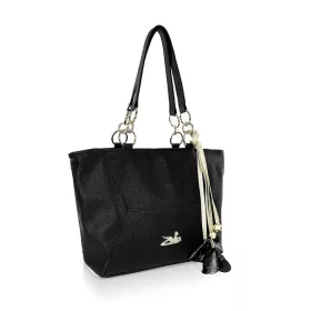   Zellia 26071 Ch 2 fekete-arany női válltáska 39 x 27 x 15 cm