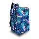  Zellia Hz-104 Y465-2 modrý rastlinný vzor WizzAir Ryanair príručná batožina, batoh vodeodolný 40 x 25 x 20 cm