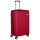  Pevný kufor Peterson červený 55 × 38 × 23 cm